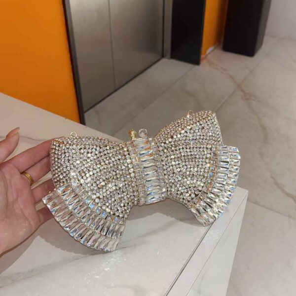 Feather-like evening bag - Image 7